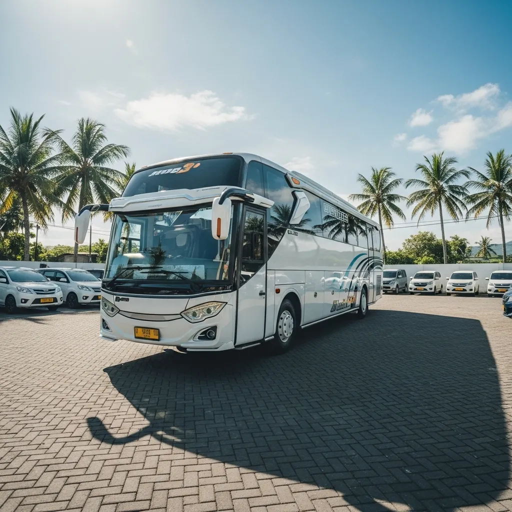 Sewa Big Bus HDD Lombok 50 Seat