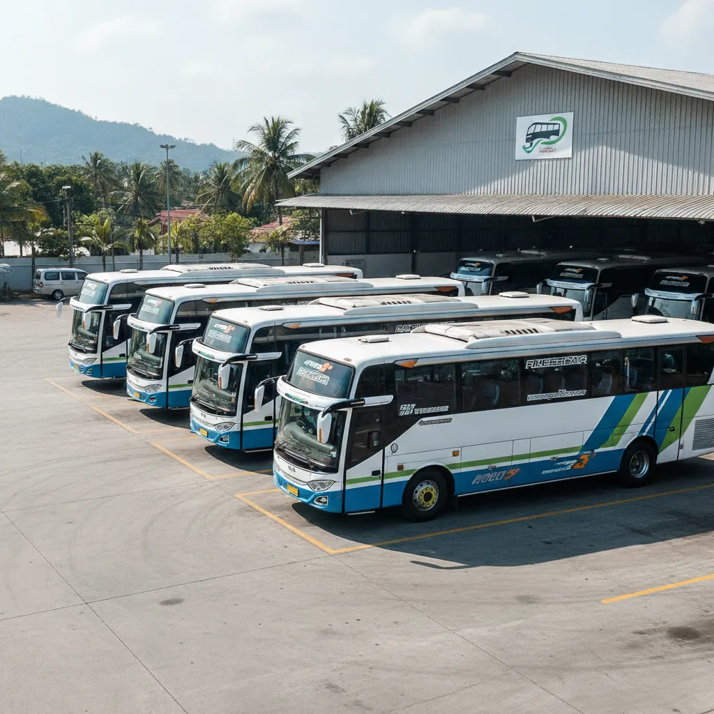 Sewa Medium Bus Lombok 40 Seat